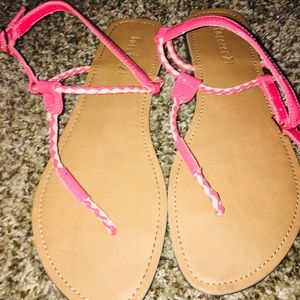 Forever 21 pink sandals